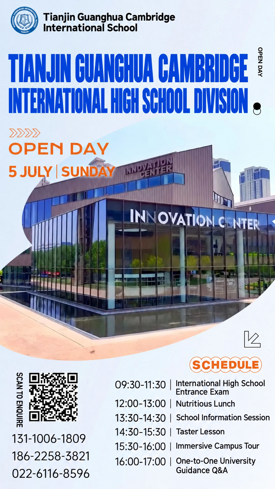 Campus Open Day Announcement